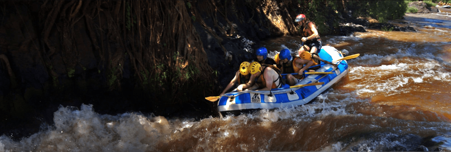 Reliable Rafting Company Kenya adventure team